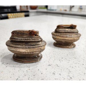 Ronson Queen Anne vintage lighters for display set of 2